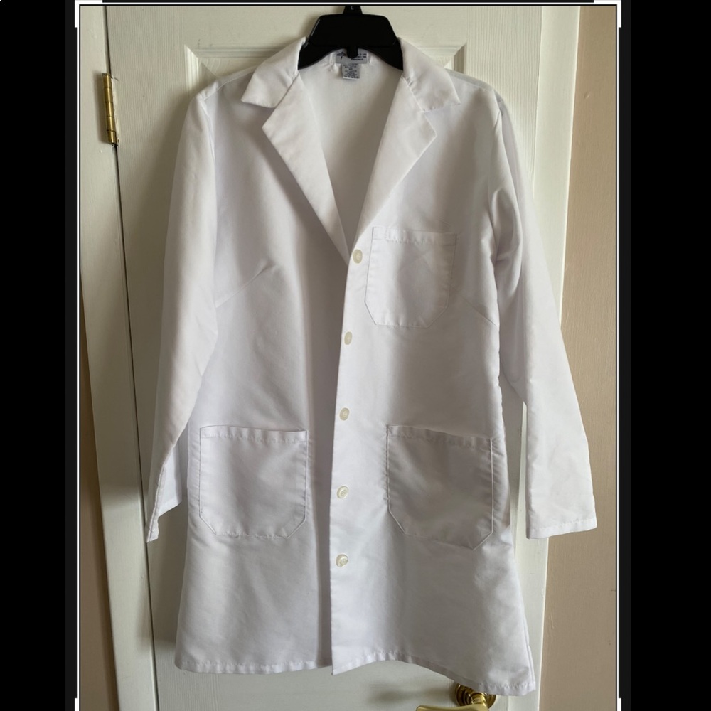 Nursing PA NP White coat Medline 12E - size Large.